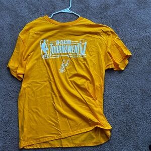 NBA Yellow In-Season Tournament Tee